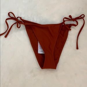 Rust Triangle Bikini Bottoms